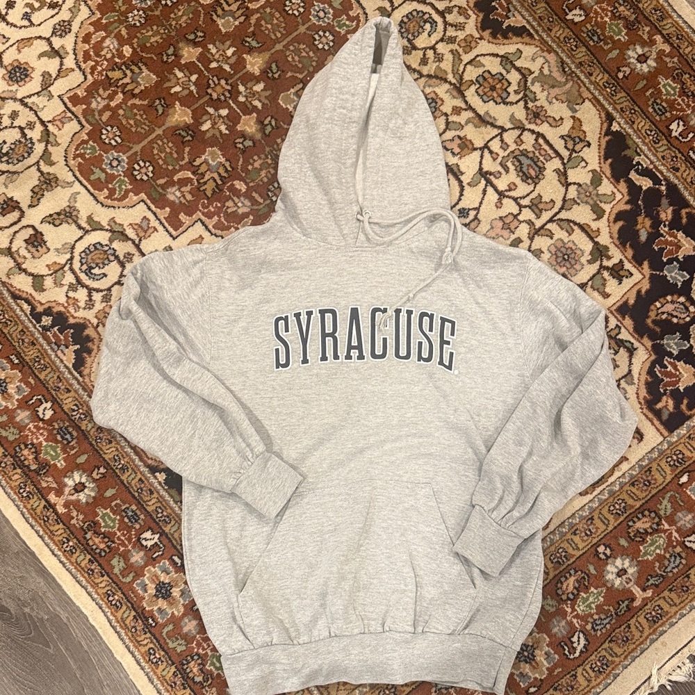 Gray Syracuse Hoodie Sweater